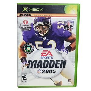 Madden NFL 2005 (Microsoft Xbox, 2004) CIB. tested. resealed.